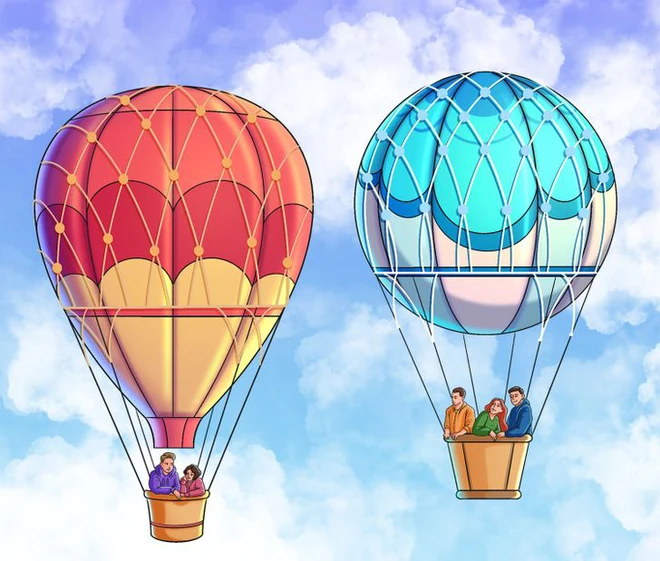 Điều bất thường trong bức tranh cặp đôi đi nghỉ mát - Ảnh 3.