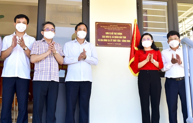 Nhà tránh lũ do ca sỹ Thủy Tiên tài trợ ở Hà Tĩnh: 1 huyện bù thêm 1,6 tỷ khi xây 2 căn - Ảnh 6.