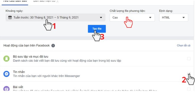 Top 2 cách khôi phục tin nhắn đã xóa trên Messenger mới nhất 2021 - Ảnh 17.