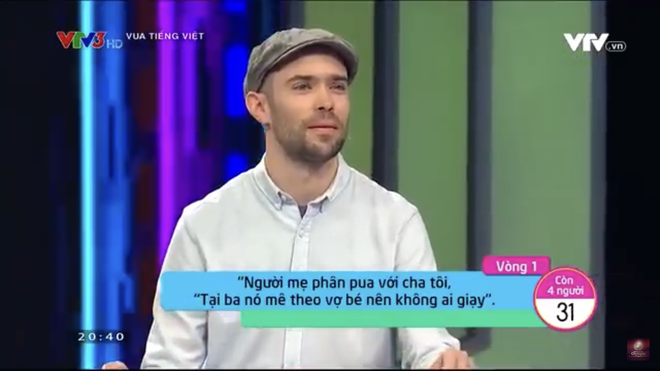 Anh Tây thi Vua Tiếng Việt gặp câu hỏi khó, đưa ra đáp án khiến nhiều người ngỡ ngàng - Ảnh 7.