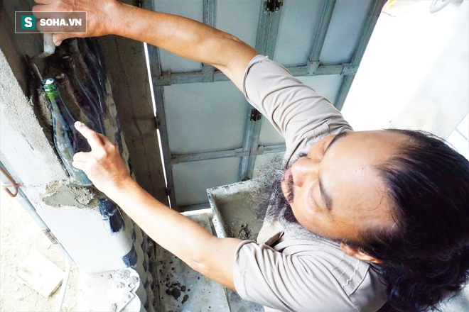 Đột nhập ngôi nhà độc nhất vô nhị của dị nhân xứ Quảng, mất 15 năm vẫn chưa hoàn thiện - Ảnh 2.