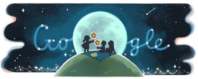 Đón Tết Trung Thu qua những hình ảnh Doodle tuyệt đẹp trên Google: Áng thơ bất hủ của Nguyễn Du!  - Ảnh 5.