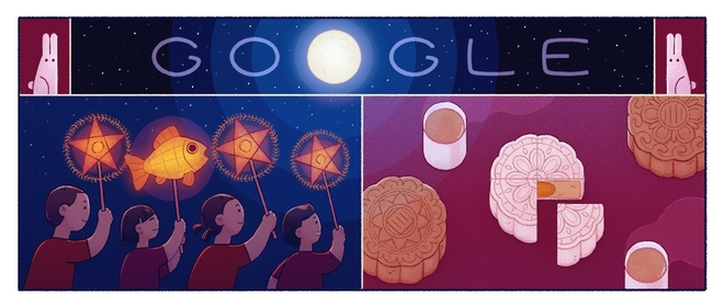 Đón Tết Trung Thu qua những hình ảnh Doodle tuyệt đẹp trên Google: Áng thơ bất hủ của Nguyễn Du!  - Ảnh 3.